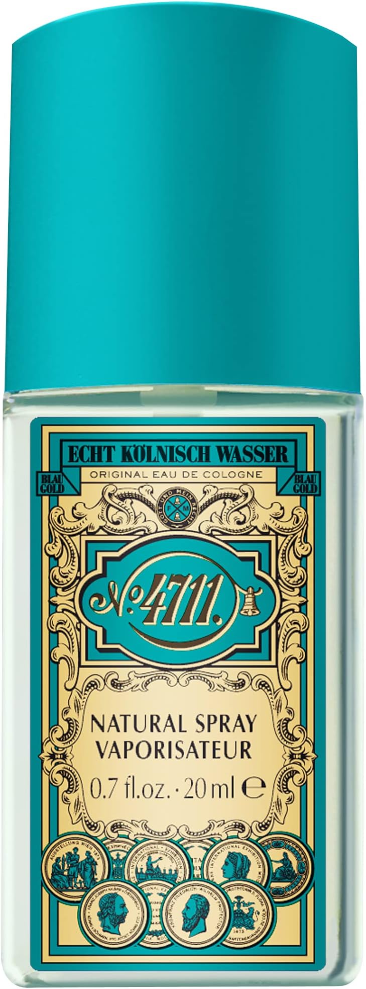 4711 Original Eau de Cologne Natural Spray 20ml Fresh Intense Aroma Revitalising