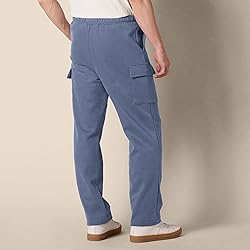 Amazon Essentials Men's Cargo Fleece Sweatpant with