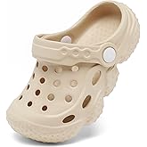 ChayChax Kid's Garden Clogs Cute Slides Sandals Toddlers Beach Pool Shower Shoes with Non-Slip Sole