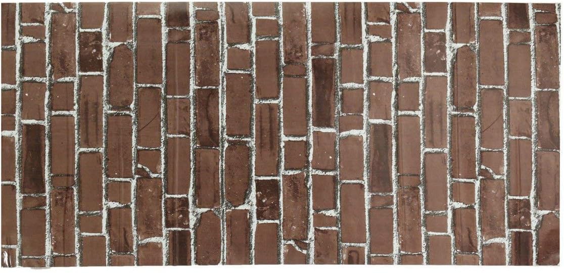 carta da parati in mattoni per la camera da letto