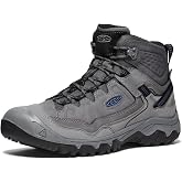 KEEN Men's Targhee 4 Mid Height Waterproof Hiking Boots | Waterproof, KEEN.FUSION Glue-Free Bonding, Luftcell Air-Injected Midsole, KEEN.RUGGED Outsole, Multi-Surface Traction