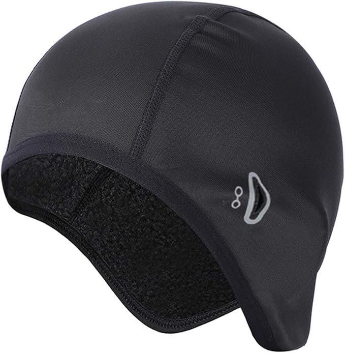Thermal Running Hats Cover Ears Skull Cap Tight Fit Wind Proof Helmet