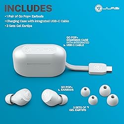 JLab Go Air Pop+ True Wireless Earbuds, in Ear