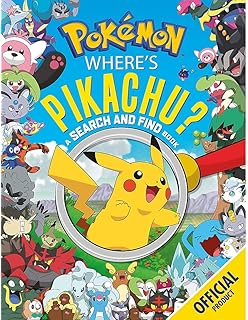 Orchard Books Where's Pikachu? A Search and Find Official Pokémon