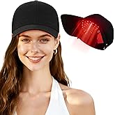 2026 Upgrade Red Light Hair Growth Cap - Laser Hair Growth Cap, The Adjustable Portable Laser Cap, Red Light Cap for Thicker Hair in Men and Women