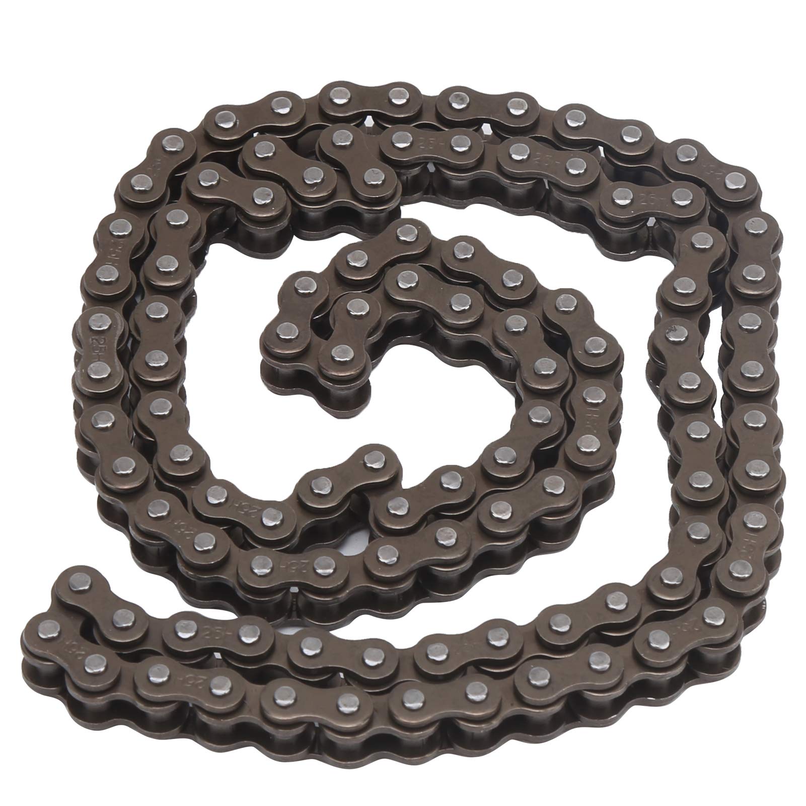 Scooter Chain, Durable Rust-Proof Replacement, Bicycle Compatible Chain, High-Strength Steel for Commuters, Urban Riders, Students, Daily Travel