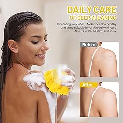 ZOCY African Net Sponge, Authentic Exfoliating Body