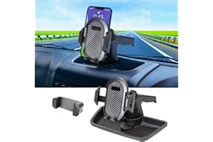 Neepiar Phone Holder Mount Compatible with 2011-2018 Jeep Wrangler JK JKU Dash Multi-Mount Phone Kit with Storage Box Interior Accessories