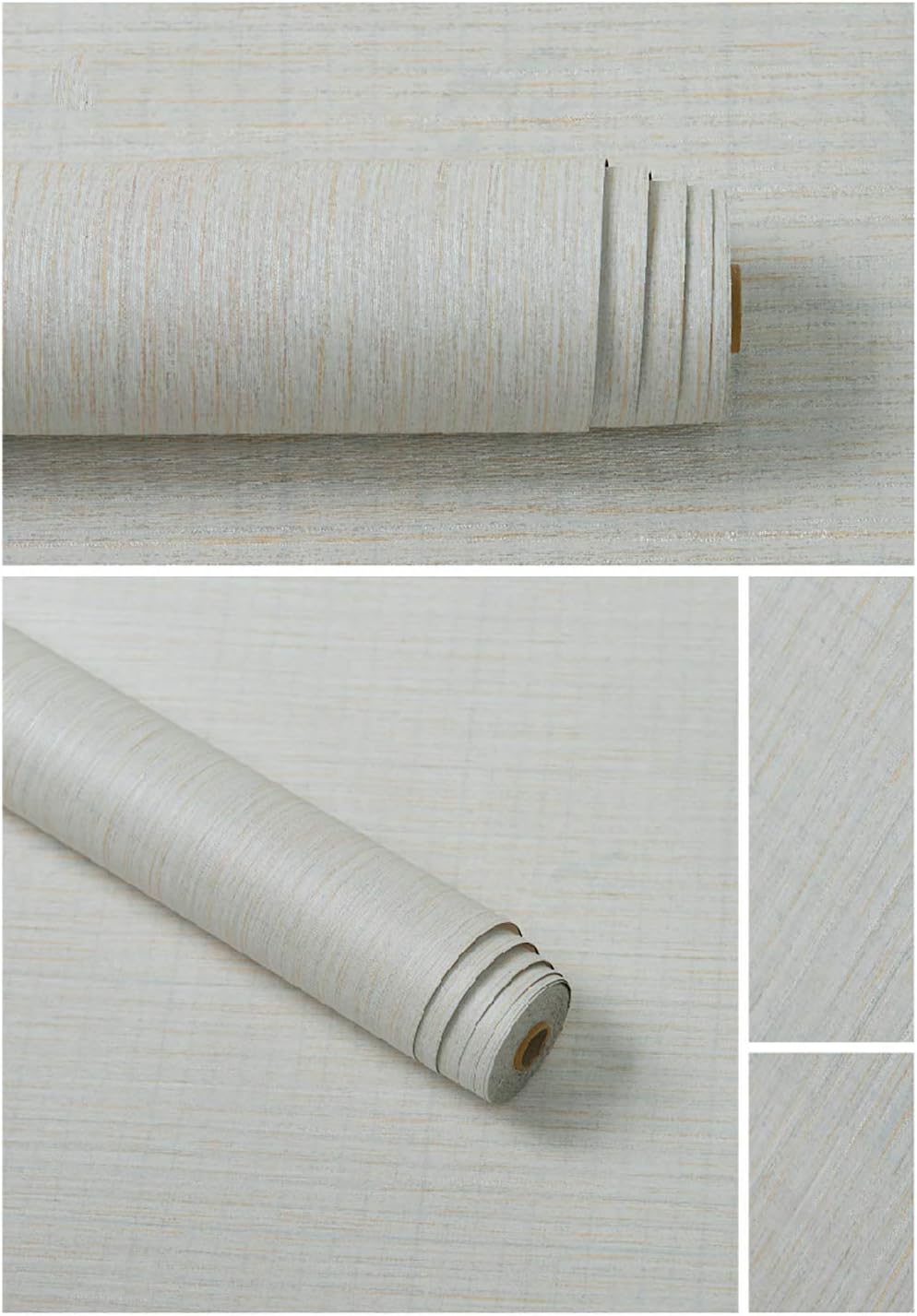 XRRXY Wallpaper Self-Adhesive Contact Paper, Peel Stick Wall Stickers Living Room Bedroom TV Background Door,4,60x900cm(24x354inch)