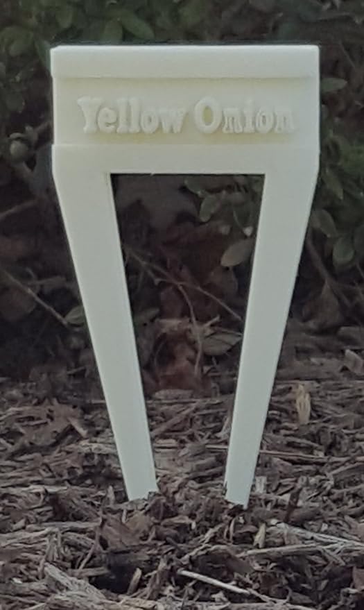 Jardín marcador Insertar - amarillo cebolla para ginebra jardín ...