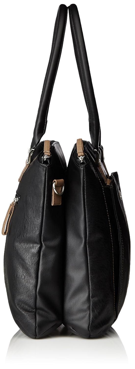 baggit women's tote bag (black)