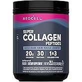 NeoCell Super Collagen Peptides Powder | 30 Servings | Unflavored | Types I & III | Grass Fed Bovine Supplement | Hair, Skin, & Nails | for Women and Men