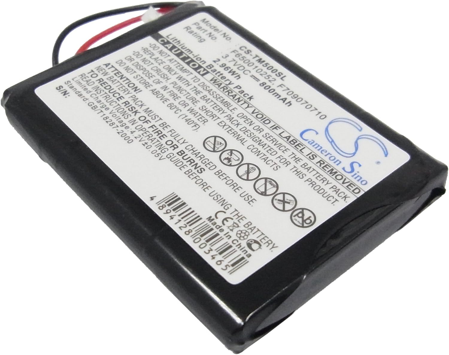 AboutBatteries Batteria Li-Ion Per TomTom Malaga - 3.7V 2200mAh