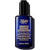 Kiehl's Midnight Recovery Concentrate Moisturizing Face Oil, Lightweight Facial Serum, Restores Skin Radiance Overnight, Reduces Fine Lines, Refines Skin Texture, 99.4% Naturally Derived - 3.4 fl oz