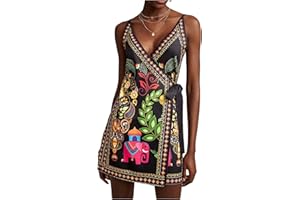 Sundresses for Women 2026 Holiday Boho Sleeveless Dress Summer Party Elegant Formal Vacation Evening Sundresses