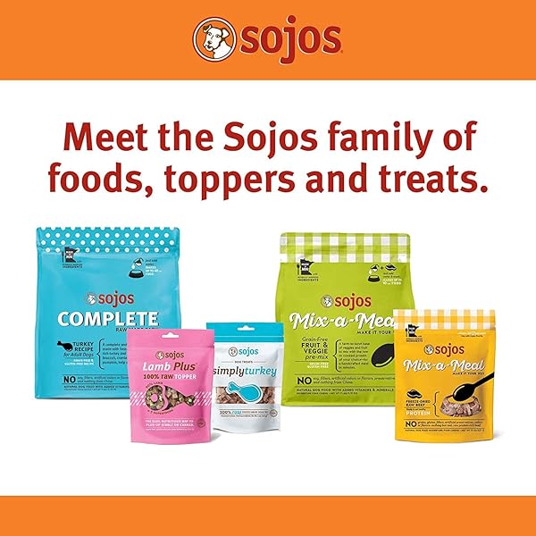 SOJOS SIMPLY LAMB FREEZE-DRIED DOG TREATS, 4 OZ