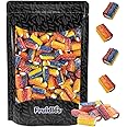 Fruidles Sour Rainbow Sticks Gummies, Soft And Chewy Licorice Pieces, Non-GMO (Half-Pound)