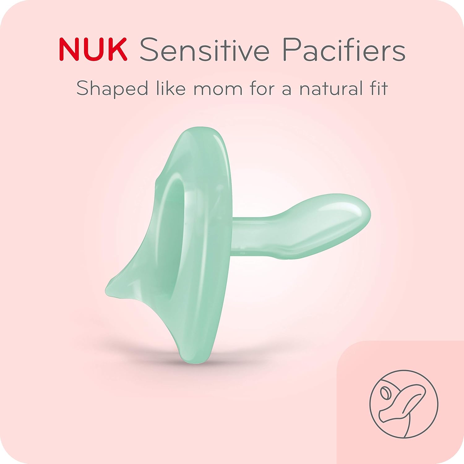 nuk pacifier sensitive