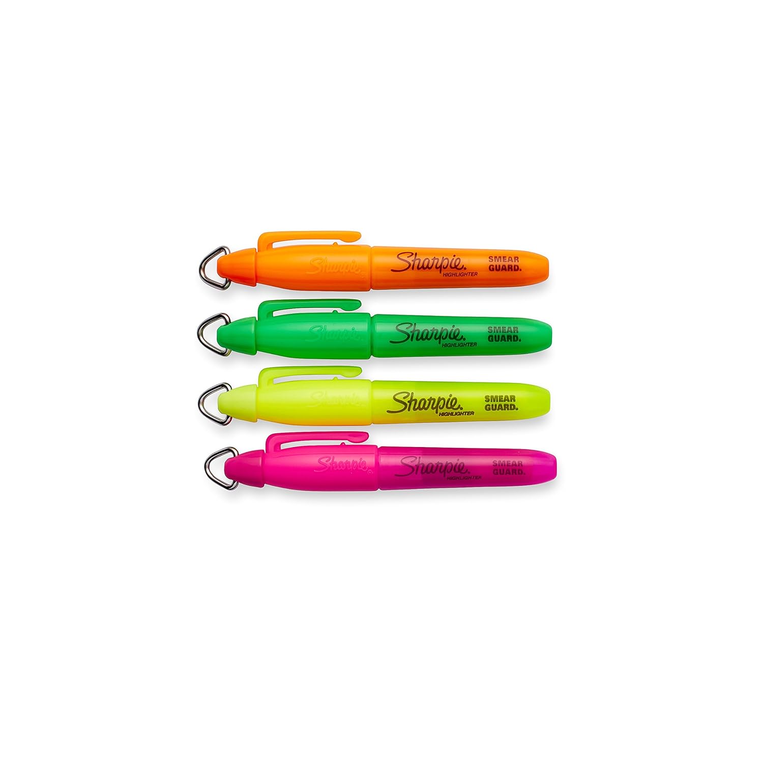 מוצרים למשרד Sharpie Accent Mini Highlighters, 4 Colored Highlighters
