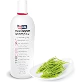 TRIDESIGN Ecollogen Shampoo Moisturizing Care For Locks - 33.8 oz Liter | Gentle cleanser provides natural thickening and volumizing benefits without heavy buildup or excess weight on fine strands