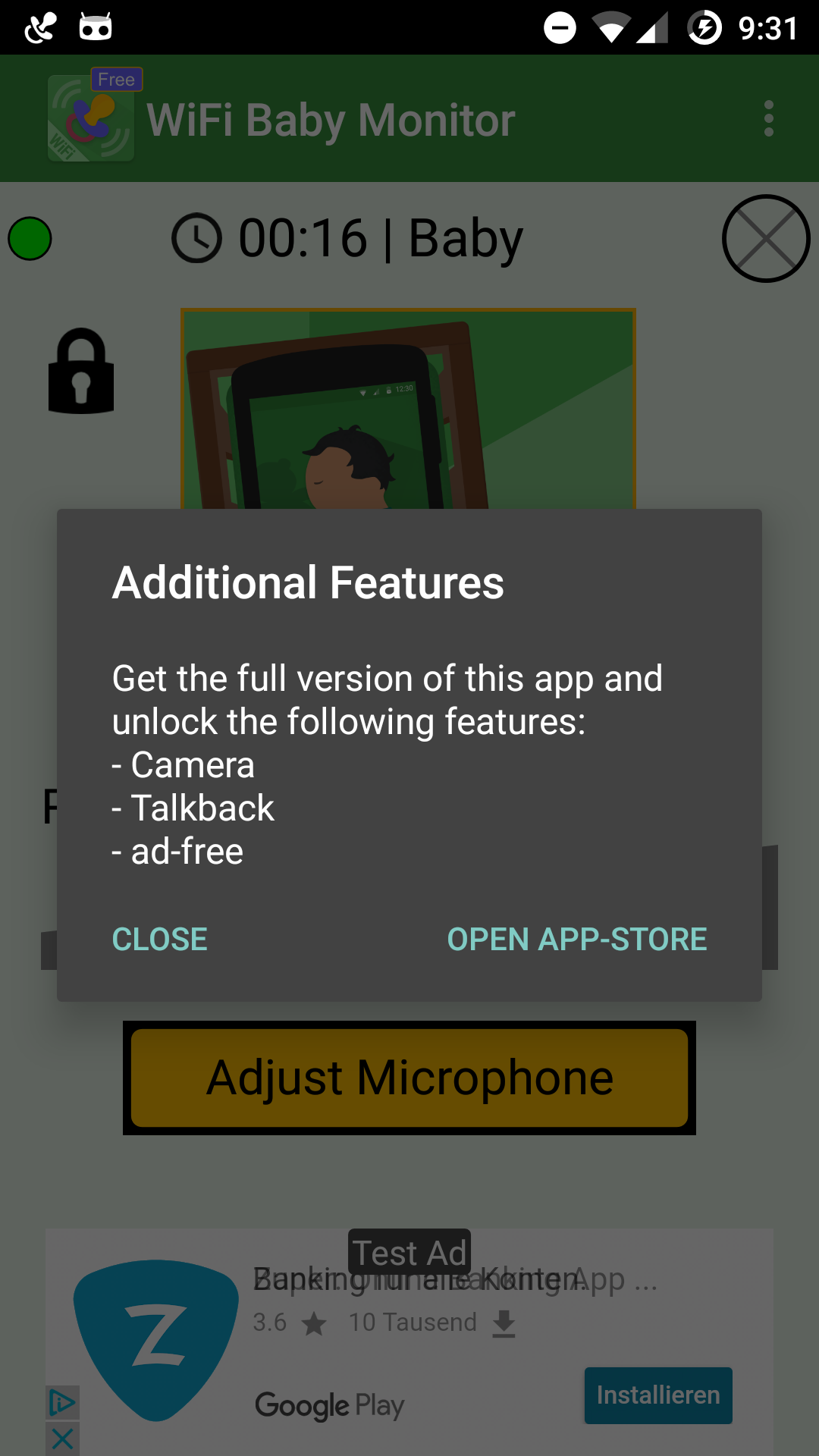 free baby monitor app