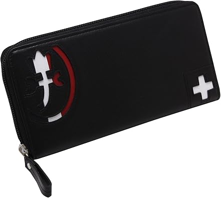 Amazon カステルバジャック Castelbajac パンセシリーズ ラウンドファスナー長財布 クロ ウェア シューズ ウェア シューズ 財布