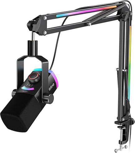 Amazon.com: FIFINE XLR/USB Gaming Microphone Set and XLR Cable