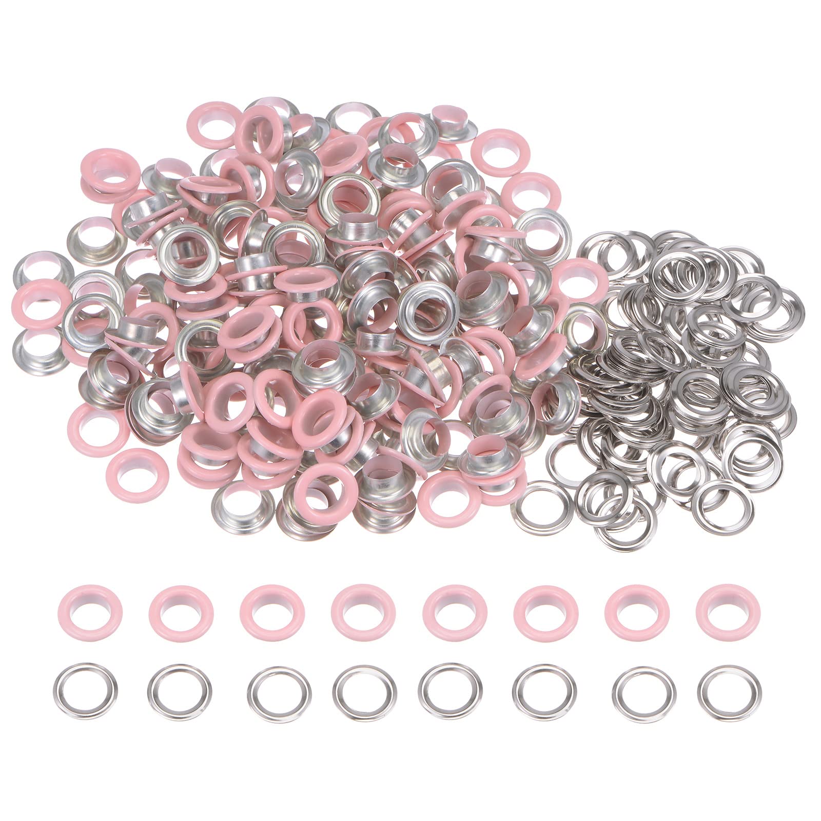 HARFINGTON 200 Set Color Round Grommets 10mm