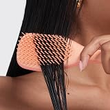 Tangle Teezer Mini Ultimate Detangler – Wet & Dry Travel Brush Salmon Pink view 7