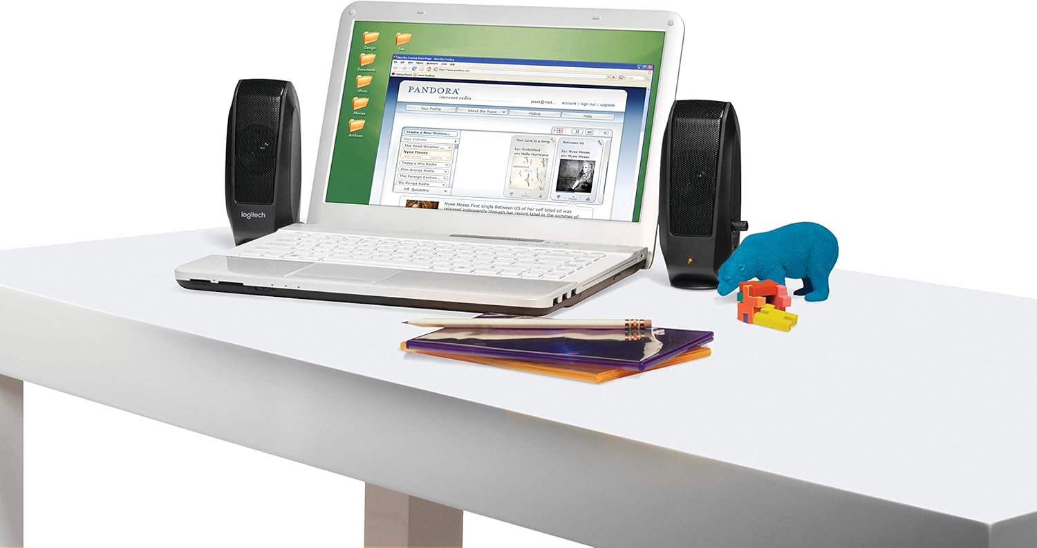 logitech s120 desktop speaker system