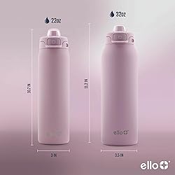 Ello Pop & Fill 32oz Stainless Steel Water Bottle