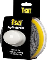 T-Cut Wax Applicator Set with Handle – Microfiber & Foam Pads, Reusable view 1