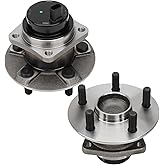 DRIVESTAR 512217 Rear Wheel Hub & Bearing Assembly for Toyota Corolla/Matrix FWD 2003-08/Prius 2004-09, for Pontiac Vibe FWD 2003-08, 5 Lug w/ABS