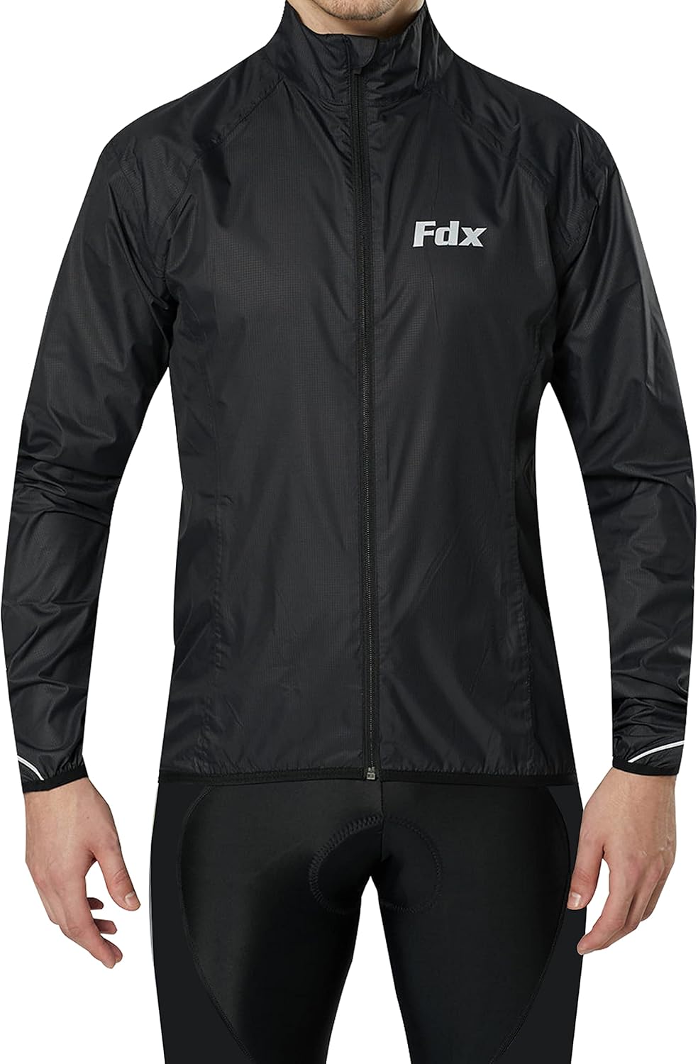 FDX Men's Cycling Jacket Waterproof / Breathable Lightweight High