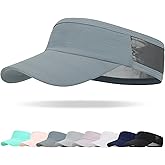 HH HOFNEN Sports Sun Visor Cooling Lightweight Stretchy Packable Running Golf Visor Hat for Men Women