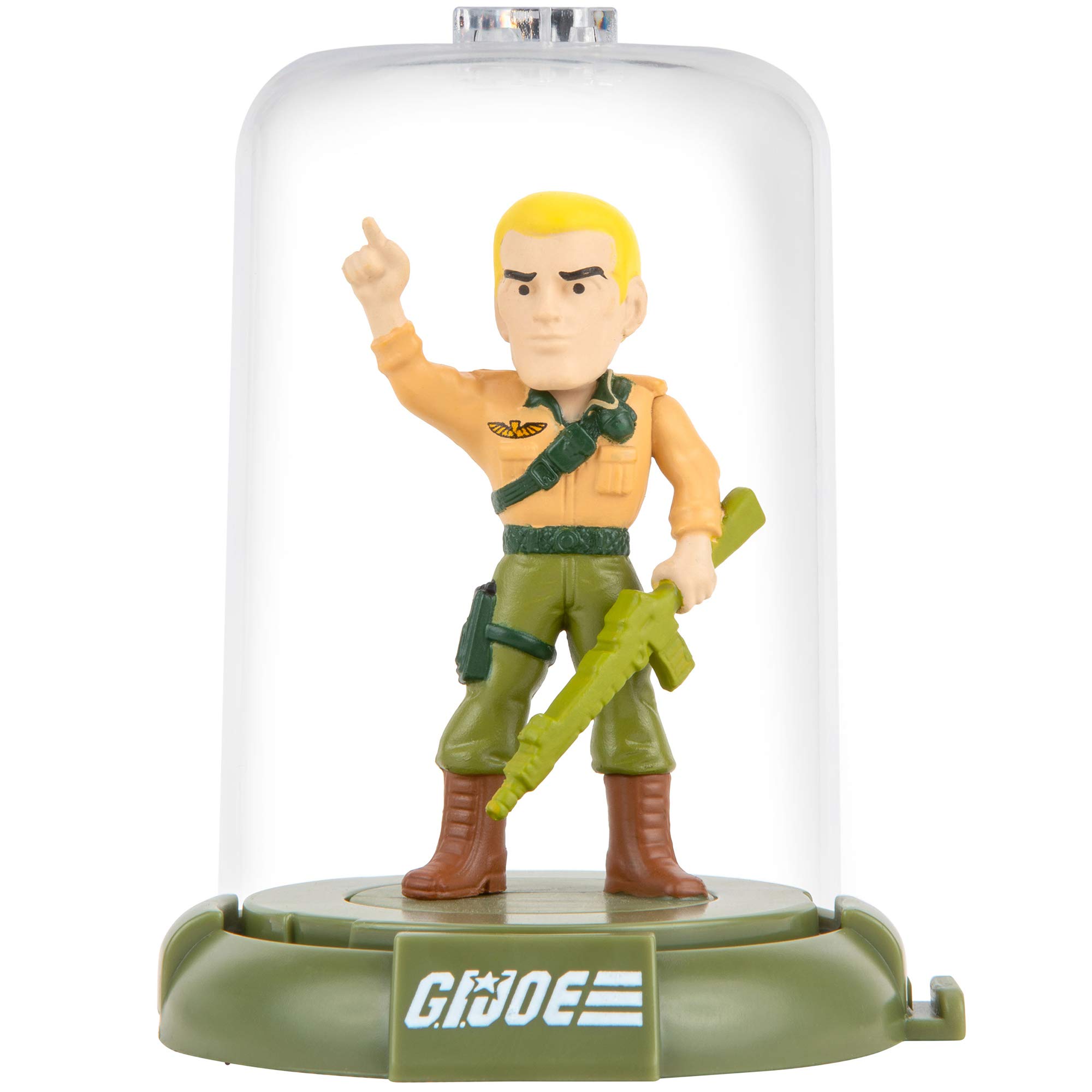 Domez G.I. Joe Series 1 Collector’s Box Set - Includes Duke, Snake Eyes, Cobra Commander & Storm Shadow - Authentic & Highly Detailed Collectible Characters - Connect, Collect, Display