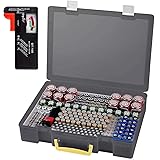 Battery Organizer Storage Holder- Batteries Case