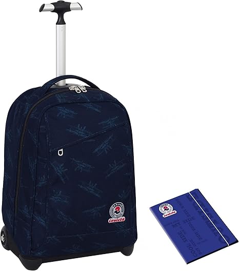 mochila con ruedas y tirantes