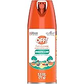 OFF! Family Care Insect & Mosquito Repellent I, Smooth & Dry Bug Spray for the Beach, Backyard, Picnics and More, 2.5 oz. (Pa