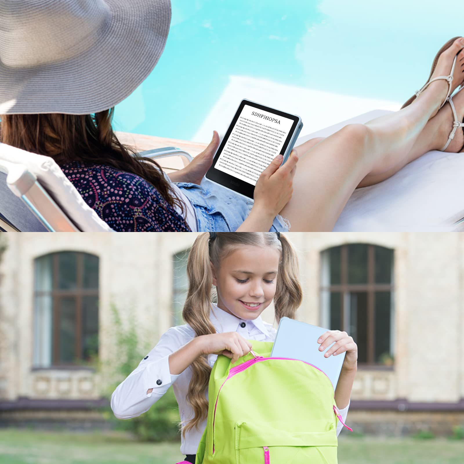 FUWANG Case for Kindle Paperwhite 12th Gen & Colorsoft 7