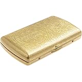 Quantum Abacus Cigarette Case made of copper, luxury elegance, holds 12 cigarettes, Mod. KC7-09 (US)