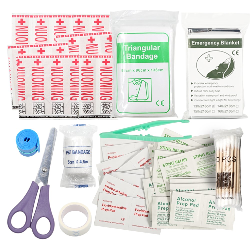 Upgraded 188 Pcs first aid kit survival Kit.Emergency Kit earthquake