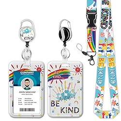 Onevenvi Autism Awareness Lanyards for ID Badges