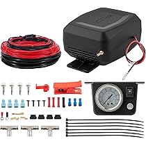 RETRUE Rear Air Bags Suspension Kit for 2011-2025 Chevrolet Chevy Silverado GMC Sierra 2500HD 3500HD Truck Towing, 5000 Lbs of Load Leveling Capacity
