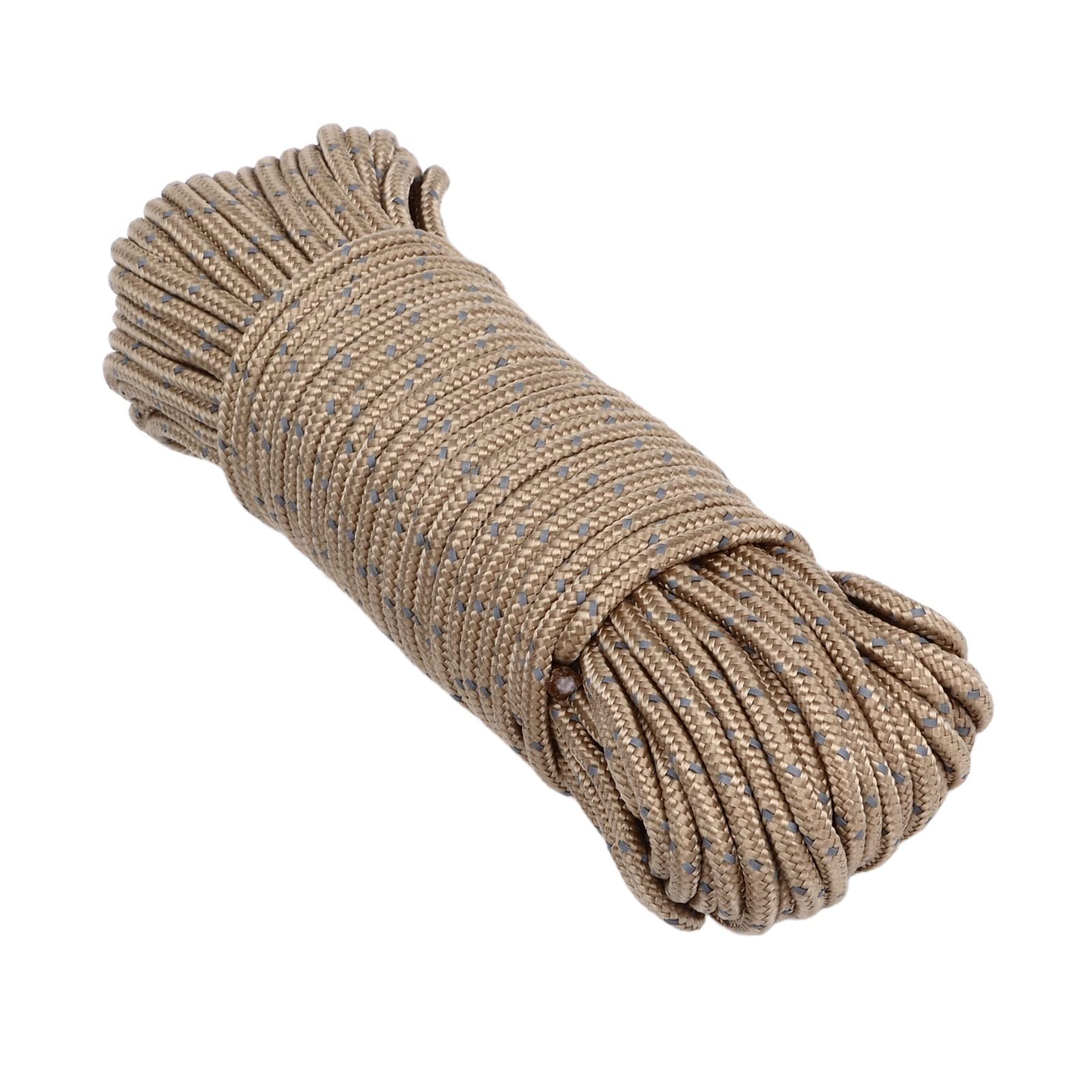 Paracord Rope UK, High Strength Reflective Camping Cord, 20m Outdoor Tent Rope for Hiking Fishing Mountaineering Survival