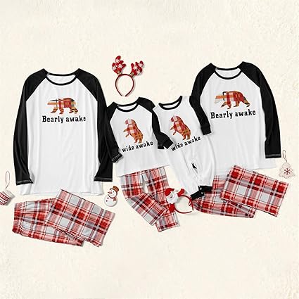 daddy and son matching christmas outfits