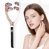 Doge&Vollar Facial Massager Face and Neck | Shaper & Slimmer for Women | Korean Skin Care | Lymphatic Contour Face Brush Face Roller Lymphatic Drainage | Rechargeable for Home & Travel Use