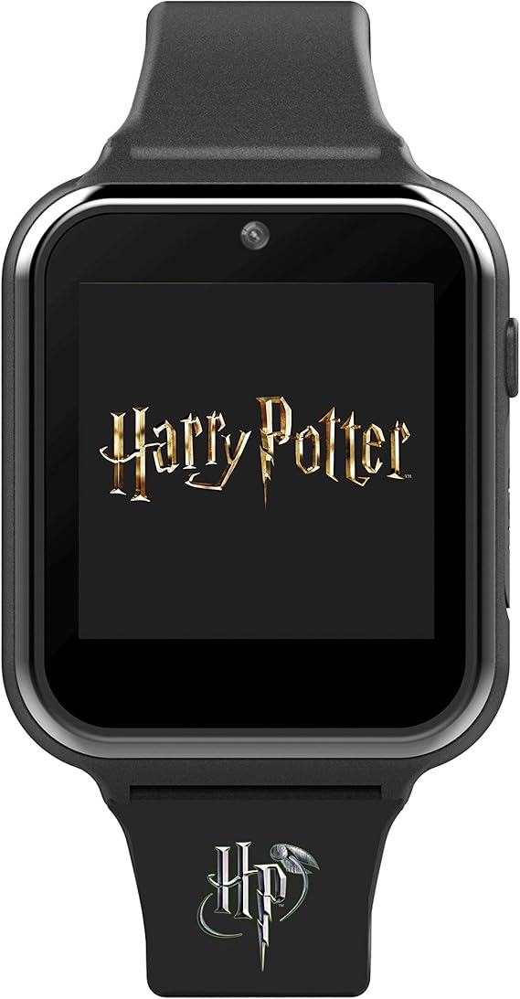 harry potter black silicone strap watch
