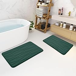 Buganda Memory Foam Bathroom Rug Mat 36x24, Extra
