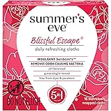Summer's Eve Cleansing Wipes, Blissful Escape, 16 Count
